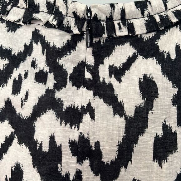 White Animal Print Day A-Line Dress - Picture 5 of 5